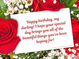 Happy birthday to my sweet wife images. Happy Birthday To My Darling Wife Happy Birthday Wisher