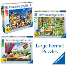 Huge jigsaw puzzle store · free shipping orders $75+ Ravensburger Large Format Puzzles