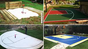 (see below for details)dimension of court: 22 Genius Concepts Of How To Makeover Backyard Sport Court Ideas Simphome