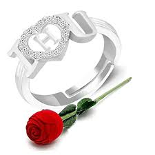 American lung association's lung force unites women and their loved ones across the country to stand together for lung health and against lung cancer. Buy Meenaz Cz Valentine American Diamond Adjustable I Love You Heart Sillver Initial Letter Name Alphabet H Finger Rings For Women Girls Girlfriend Couples Lovers Stylish Design Red Ring Rose Box Set M133