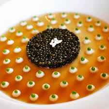 Caviar Araignee De Mer By Joel Robuchon Cream Of Cauliflower With King Crab And Caviar Joel Robuchon King Crab Food