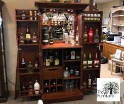 Wooden Liquor Cabinet Amish Furniture Furniture Liquor Cabinet