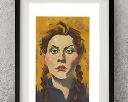 Mariana Bracetti Puertor Rican Art Print, Puerto Rico Wall Home Decor