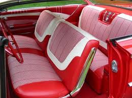 60 Chevy Impala Red White Interior Hotrod Interior Impala Chevrolet Impala