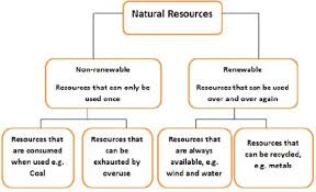 Prepare A Flow Chart Of Various Natural Resources