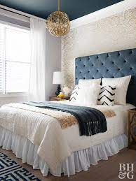 Navy blue and white master bedroom ideas. Beautiful Navy Blue Bedrooms To Inspire Your Master Suite Better Homes Gardens