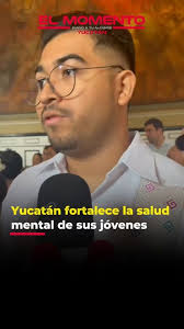 💚 Yucatán fortalece la salud mental de sus jóvenes, El secretario de  Juventudes de Yucatán, Alan Padrón Albornoz, anunció que más de 4,500  estudiantes de 33 preparatorias en 21 municipios recibirán ...