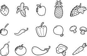 Download Or Print This Amazing Coloring Page Vegetables Coloring Pages Vegetable Vegetable Coloring Pages Fruit Coloring Pages Fruits And Vegetables Pictures