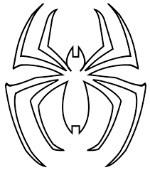 Print all of our coloring pages for free. Symbol Of Spiderman Coloring Page Free Printable Coloring Pages For Kids