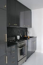 Modern Photos Kitchen Design Small Contemporary Kitchen Black Kitchen Cabinets