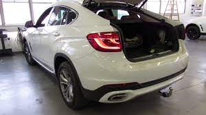 Bmw X6 F16 Electric Fold In Tow Bar Youtube