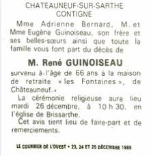 Voir les messages sans réponses. Deces 49 Courrier De L Ouest
