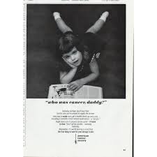 The important issue raised by this report is one that it doesn't discuss. 1966 American Cancer Society Vintage Ad Who Was Cancer