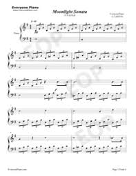 Moonlight sonata is a song by ludwig van beethoven.use your computer keyboard to play moonlight sonata music sheet on virtual piano. Moonlight Sonata Free Piano Sheet Music Piano Chords