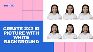 Crop or resize your photo to get the size you want. How To Make 2x2 Id Picture With White Background From A Selfie Youtube