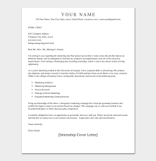 The letter of cover or the statement which is personal is also being termed as another word for the motivational letter. Internship Request Letter How To Write With Format Sample Letters