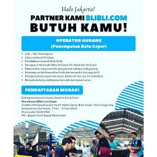 Mempermudah anda untuk mendapatkan info terupdate tentang lowongan pekerjaan partner : Lowongan Kerja Smk Posisi Operator Gudang Juni 2021