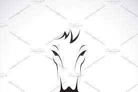 Vector Of Horse Head Design Animal Horse Head Horses Animals