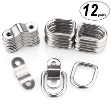 Maybe you would like to learn more about one of these? Factory Outlet Store Centerz 12 Pack Tie Down Rings With Mounting Bracket Heavy Duty Stainless Steel Lashing Ring D Ring Anchor Point 1 4 Surface Mount For Trailer Truck Hauling Cargo Load Rv Pickup