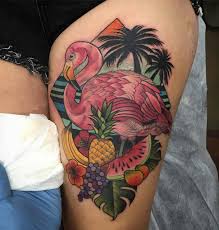 Custom tattooing by real gentleman. Tattoo Snob On Twitter Flamingo Fruits By Ebony Mellowship At Southwest Tattoo In Bunbury Western Australia Pinkflamingo Flamingo W Https T Co Xoqweezxyy Https T Co Bsgnje3kiz