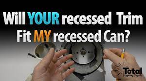 But it's not something most homeowners will want to tackle themselves, given the dangers in handling electrical wire as well as the changes in lighting that have taken place in recent years. Will Your Recessed Trim Fit My Recessed Can By Total Recessed Lighting Youtube