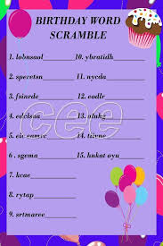 Fun Birthday Party Games For 13 Year Olds Birthday Party Game Children Birthday Game Printable Etsy Girls Birthday Party Games Birthday Party Games Birthday Games