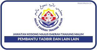 Kawasan pentadbiran majlis daerah tanjong malim merangkumi tanjung malim yang merupakan bandar yang paling selatan di negeri perak, bandar baru yang dikenali sebagai bandar behrang 2020, behrang. Majlis Daerah Tanjung Malim Mdtm Kerja Kosong Kerajaan