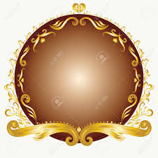 The 1/10 oz gold round round contains.1 troy ounces of gold bullion. Elegant Bright Round Frame With Gold Border Painted Lines With Stock Photo Picture And Royalty Free Image Image 124505016