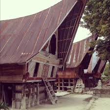 Traditional Batak House On Samosir North Sumatra Indonesia Indonesie Asie Lieux