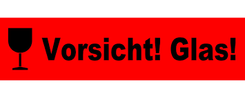 Download and listen online vorsicht zerbrechlich by pur. 27 Best Vorsicht Glas Images Stock Photos Vectors Adobe Stock