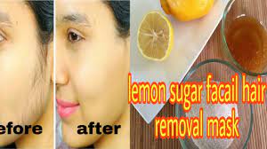 It's applied to any area that has unwanted hair and is then removed in the direction of the hair growth. Lemon Juice And Sugar Home Remedy For Facial Hair Removal S A Beauty Youtube