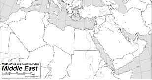 18273 bytes (17.84 kb), map dimensions: Blank Map Of The Middle East And North Africa Aldaad Arabic Culture And Language Resources