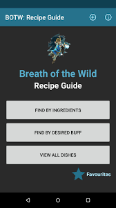 Dishes can crit, you'll hear a musical cue to signify that it has occurred (you'll pick up on it pretty easily). Botw Recipes For Android Apk Download