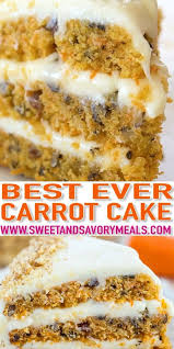 The Best Carrot Cake Recipe Video Sweet And Savory Meals Recipe Carrot Cake Recipe Homemade Easy Cake Recipes Carrot Cake Recipe