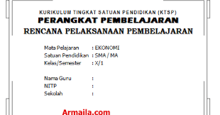 Savesave silabus ekonomi kelas xi kurikulum 2013 for later. Download Rpp Ktsp Ekonomi Kelas X Sma