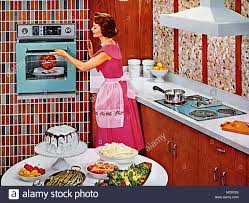 housewife 1960s high resolution stock