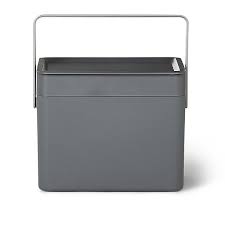 Maybe you would like to learn more about one of these? Goodhome Kora Anthracite Metal Plastic Rectangular Freestanding Kitchen Bin 7l Diy At B Q