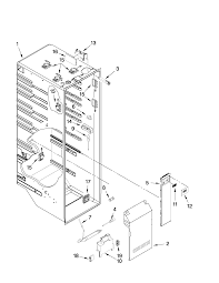 Visualizza gratuitamente il manuale kitchenaid ksc23c8eyy oppure richiedilo ad altri proprietari kitchenaid ksc23c8eyy. Kitchenaid Ksf26c6xyy04 Side By Side Refrigerator Parts Sears Partsdirect