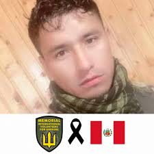 Please Help us Honor Him so that He Is Not Forgotten. Our Beloved Peruvian  Brother Wilber Panuera Flores, who had been serving in Ukraine as a  Volunteer succumbed