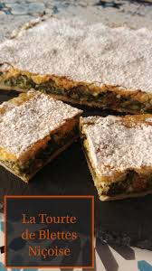La Veritable Tourte De Blettes Nicoise Tourte Aux Blettes Blette Tarte Blettes