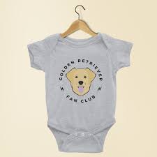 Golden Retriever Baby Onesie Golden Retriever Baby Baby Boy Gifts Gifts For New Moms
