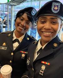Meet Halima Hussein and Shamsiyya Jibo, two Nigerian women serving in the  US Military 🇳🇬 🇺🇸