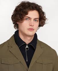 BARBOUR Jack Ripstop Blazer in Olive