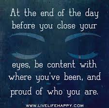 At The End Of The Day Live Life Happy