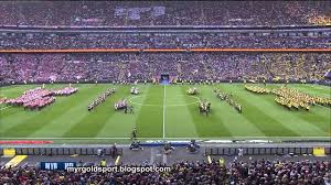 Setup des monitorings zum champions league finale. 2013 Uefa Champions League Final Opening Ceremony Wembley Stadium London Youtube