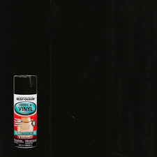 Rust Oleum Automotive 11 Oz Gloss Black Fabric Vinyl Spray 248918 The Home Depot