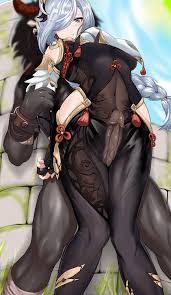 Shenhe is caught by Hilichurl(amrin_182)[Genshin Impact] : rrule34