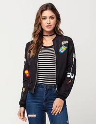 Black And Orange Bomber Jacket Womens Vests Jackets For Women All Styles Womens Bomber Bomber Jacket Clothes For Women
