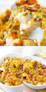 Baked Chicken And Potato Casserole Potatoe Casserole Recipes Easy Potato Recipes Easy Chicken And Potato Recipe