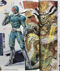 amemiya keita 仮面ライダーzo kamen rider mecha anime art